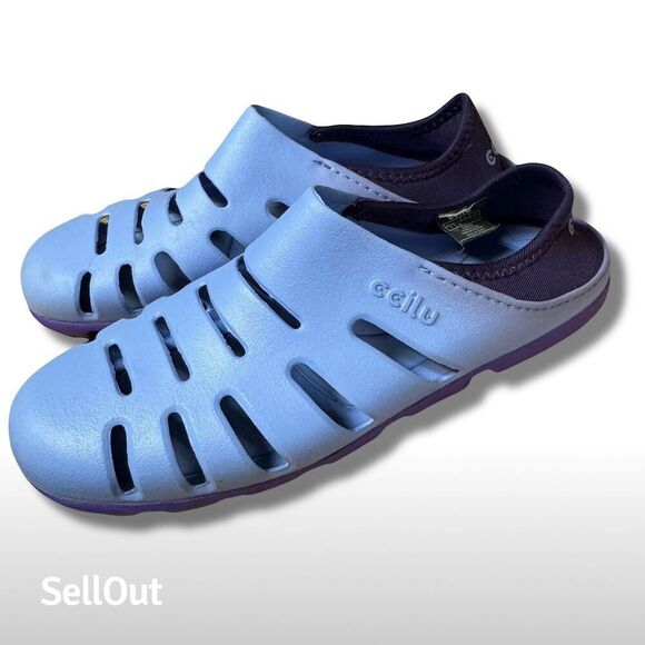 CCILU Women's Multicolor Slip-On Water Sandals Size 7 Casual Summer - Picture 4 of 6